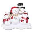 thumbnail image 4 of 2 Adornos Familiares 2023, Adornos Navideños De Muñeco De Nieve Para Fiesta En Casa, Cuatro Muñecos De Nieve, 4 of 8