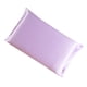 thumbnail image 3 of Funda de almohada de seda de morera Funda de almohada transpirable de 2 lados Funda de almohada de color sólido para la piel del cabello, Morado, 51x36cm kenally HA003379-03, 3 of 7