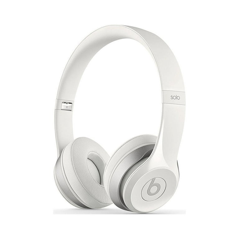 Beats by Dr. Dre Solo2 White Wired On Ear Headphones MH8X2AM B