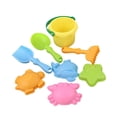 thumbnail image 3 of Juego de 8 juguetes de playa, herramientas para jugar con arena, cubo, pala y rastrillo, para actividades en el patio, viajes y fiestas de niños y niñas. amarillo, 3 of 8