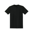 thumbnail image 5 of Gildan Men DryBlend Crewneck Pocket T-Shirt, Short Sleeve Classic Fit Tee, Black, M, 5 of 6