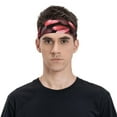 thumbnail image 4 of Uemuo Ladybugs and Red Hearts Printed Sports Headbands for Men Women,Moisture Wicking Workout Headband, Sweatband Headbands,Non-slip Workout Gym Yoga Headband, 4 of 9