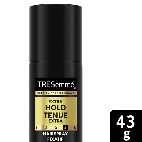 Fixatif Capillaire Format Voyage Tenue Extra TRESemmé pour une Résistance à l'Humidité Toute la Journée Fixatif Capillaire 43 g