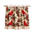 thumbnail image 2 of Christmas Oven Skirt,Vintage Plaid Door Cover Curtain for Kitchen Decor, 2 of 5