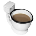 thumbnail image 3 of Taza de Cerámica en Forma de Inodoro Sanitario WC HappyWare Inodoro, 3 of 3