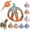Blue-Orange, variant on Cat Harness and Leash Set for Walking, Escape Proof Soft Air Mesh Vest, Adjustable Breathable Kitten Harness, Outdoor Travel Pet Gear for Cats Small Dog