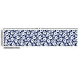thumbnail image 2 of Ambesonne Hawaii Fabric by the Yard Upholstery, Flowering Hibiscuses, 5 Yards, Navy Blue White, 2 of 4