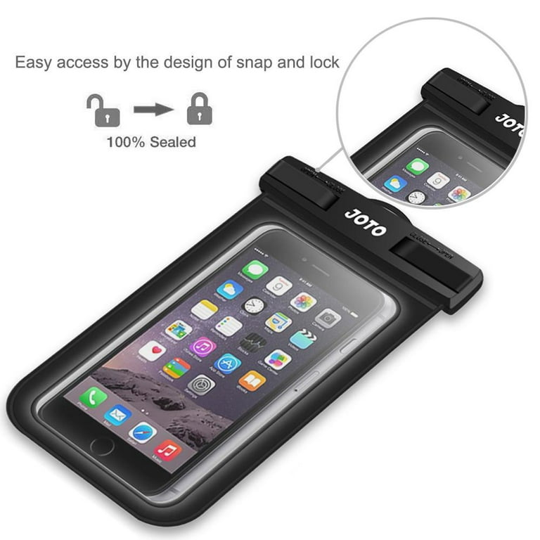 JOTO Universal Waterproof Pouch Cellphone Dry Bag Case for iPhone