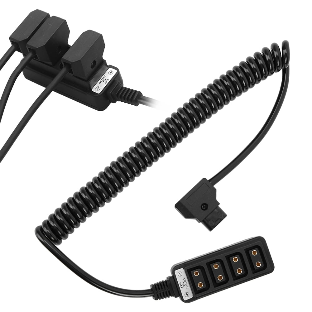 LAFGUR Camera 1 to 4 Cable, Camera DTap Cable,Photography Power Supply