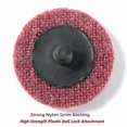 thumbnail image 5 of 50X 2 Inch Medium Surface Conditioning Discs Roll Lock Die Grinder Sanding Pads, 5 of 5