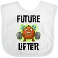 thumbnail image 3 of Inktastic Weightlifting Funny Future Lifter Boys or Girls Baby Bib, 3 of 4