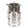 thumbnail image 1 of Poêle à Bois en Acier Inoxydable Extra Grand - Portable pour Camping Randonnée - Pique-Nique BBQ, 1 of 4