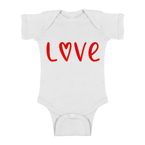 Valentines Day Baby Girl Newborn Sleepwear Clothes for 6 Month Baby Boy Cute Love 12 Month One Piece Top Unisex