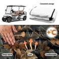 thumbnail image 5 of Uorisanigo Golf Cart Seat Covers with 4 Front Pockets, Golf Cart Accessories, Camo Hunting Forest Golf Cart Seat Towel Blanket Suitable for EZGO, Club Car & More 2-Seat Carts, 5 of 7