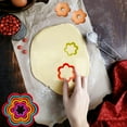 thumbnail image 7 of Bolonie Cookie Cutter Set - 6 PCS Exquisite Flower Shaped Cutters for Baking Delights, 7 of 7