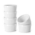 thumbnail image 1 of Ramekins DOWAN, de porcelana, apto para horno, 240 ml, para crema brulee, 1 of 9