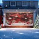 thumbnail image 4 of 7 X 16 Ft 2024 Christmas Garage Door Large Christmas Garage Door Decorations Outdoor Christmas Garage Door Mural Merry Christmas Decorations Red, 4 of 6