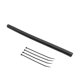 thumbnail image 1 of Mantenga el buceo Zapatos de acero inoxidable Spring Strap Gear Clip Piezas de chorro con hebilla rápida Hebilla Suministros Suministros Straps Diver Gadgets Black S Noticed OD002514-05B, 1 of 7