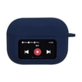 thumbnail image 1 of Funda de silicona para auriculares Bluetooth AirPods, a prueba de golpes, con carga inalámbrica y pantalla protectora, 1 of 8