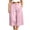 #1Pink, variant on MYAOYI Womens Shorts Business Casual Pleated Culottes Wide Leg Shorts Office Loose Fit Capri Bottoms