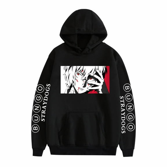 Duoxingbao Bungo Stray Dogs anime peripherals Dazai Osamu Nakahara Chuuya casual cartoon autumn and winter men's and women's sweatshirts