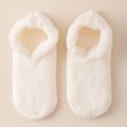 thumbnail image 2 of Trgacdwlo 2 Pairs Womens Fuzzy Slipper Socks With Non Slip Gripper , Warm Cozy Indoor House Sleep Floor Slipper Socks, Soft Thermal Comfort Slipper Socks, Gift for Family Friends, 2 of 4