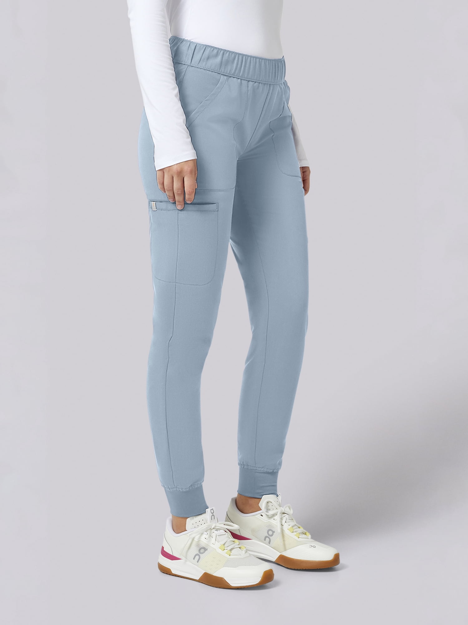 Scrubstar Ultimate Women’s Antimicrobial Cargo Jogger Scrub Pant, Sizes XS–3XL