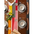 thumbnail image 5 of Table Runner Abstract Pink Orange Yellow Table Decoration for Kitchen Dinning Painting Modern Art Table Decoration for Indoor Outdoor Party Wedding Decor 13x90inch, 5 of 7