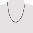 thumbnail image 5 of White Sterling Silver chain Cable 22 in 5.6 mm 5.6mm Antiqued, 5 of 5