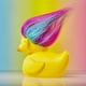 thumbnail image 5 of Figura coleccionable de pato de goma TUBBZ Rainbow Troll de 9 cm, 5 of 7