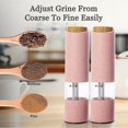 thumbnail image 4 of 2pcs Electric Salt And Pepper Grinder Set Battery Operated Salt And Pepper Mill And Pepper Grinder, 4 of 5