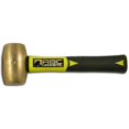 thumbnail image 1 of ABC Hammers  3 Lb. Brass Hammer With 10 In. Fiberglass Handle, 1 of 1