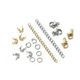 thumbnail image 5 of AIGIA Stainless Steel Lobster Clasps Open Jump Rings Crimp Beads Caps Set for DIY Bracelet Necklace Jewelry Making Making Kits, 5 of 7