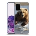 thumbnail image 1 of Head Case Designs Wildlife Grizzly Bear Jumping Soft Gel Case Compatible with Samsung Galaxy S20+ / S20+ 5G, 1 of 7