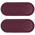 thumbnail image 3 of Disposable Paper Plates, 9", Burgundy, 20 Pieces, by Way To Celebrate, 3 of 5