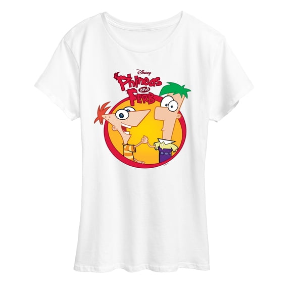 Phineas and Ferb - And Circle - Women's Short Sleeve Graphic T-Shirt