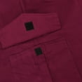 thumbnail image 3 of Dagugfen Mens Cargo Pants Casual Workwear with Pockets Elastic Waistband Drawstring and Ankle Binding Sports Pants Solid Color, 3 of 6