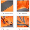 thumbnail image 2 of 2 uds. Manga de viento fluorescente de 80 cm, tela Oxford naranja, manga de viento para aeropuerto con tira reflectante plateada, manga de viento para indicar la dirección y fuerza del viento, 2 of 4