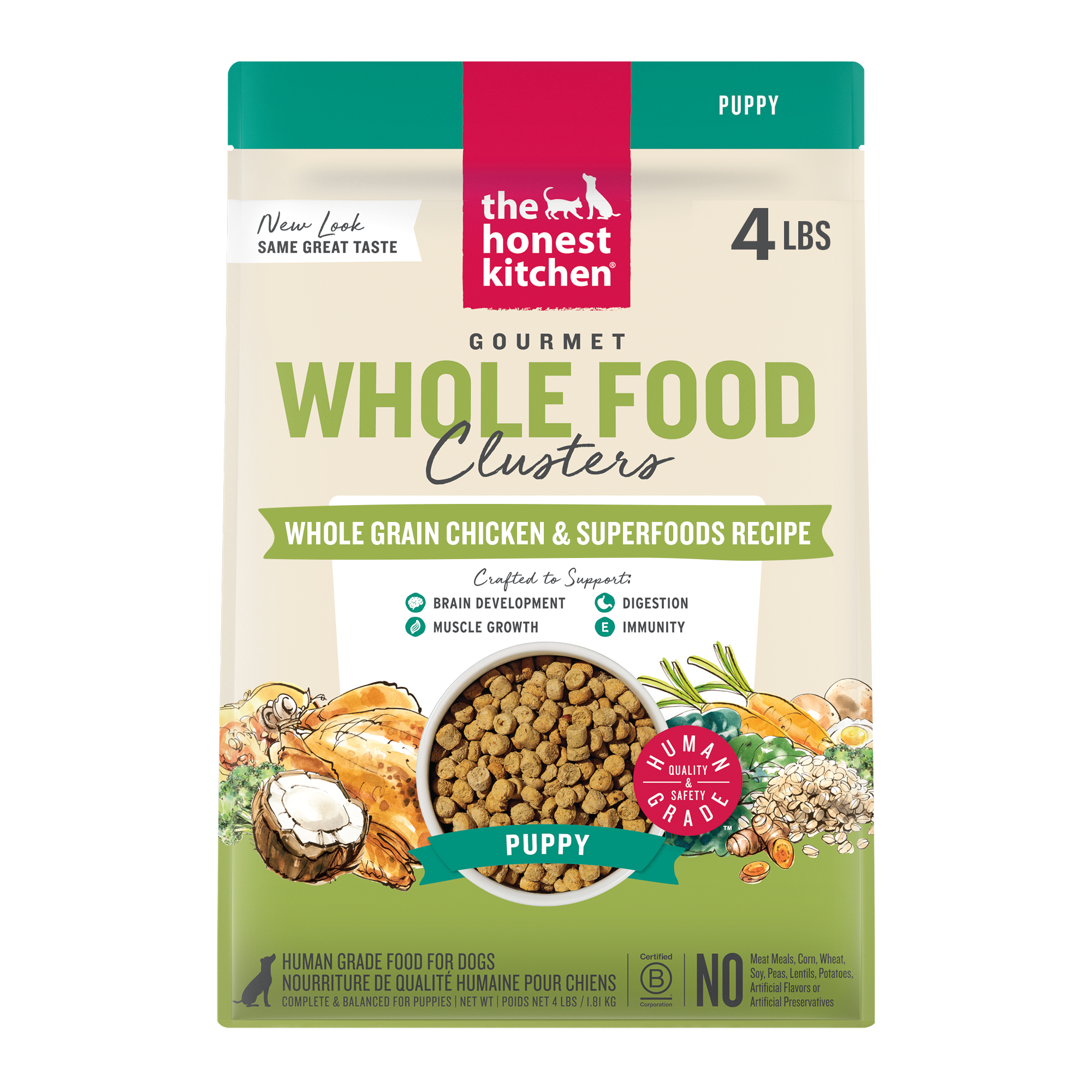 The Honest Kitchen Human Grade Chicken Puppy Dry Dog Food photo 1