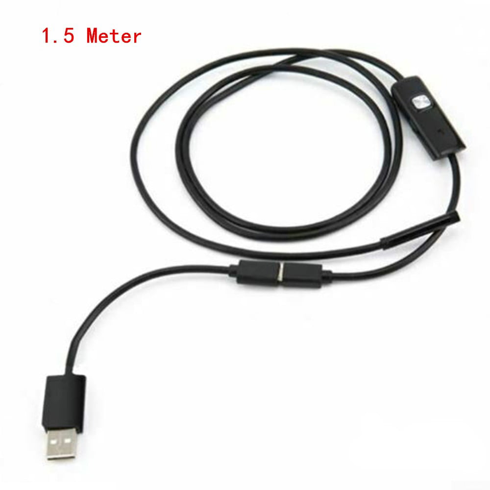 USB Endoscope Snake Drain Waterproof With OTG cable Inspection Durable 