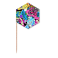 thumbnail image 1 of Graffiti Street Culture Colorful Monster Toothpick Flags Cupcake Picks Party Celebration, 1 of 3
