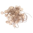 thumbnail image 1 of 50 Uds. Etiquetas para botellas de vino, manualidades de madera redondas simples a la moda, copas para botellas de vino, etiquetas colgantes pequeñas para boda, 1 of 8