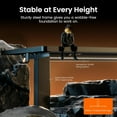thumbnail image 4 of Height Adjustable Electric Standing Desk 32x19 Inch Sit Stand Up Desk with Memory for Home Office Computer Black, 4 of 5