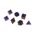 thumbnail image 3 of 7 unids/set de dados poliédricos juegos para juego de juego de Azul púrpura Sunnimix 7 dados poliédricos, 3 of 7