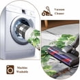 thumbnail image 5 of Easter Kitchen Runner Rug 2.7x5 Washable Runners for Hallway Non Slip Spring Watercolor Bunny Flower Leaf Grey Wood Grain Large Area Rug Indoor Floor Carpet for Bathroom Laundry Entryway Bedroom, 5 of 8