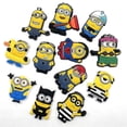 thumbnail image 3 of 12pcs Minions Despicable Me Shoe Decoration Charms For Kids Adults Crocs Shoes Diy Accessories, 3 of 5