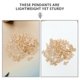 thumbnail image 3 of AURARMLET 200Ud Dijes Cruz Pequeños De Madera Natural Para Pulseras Y Collares Retro, 3 of 8