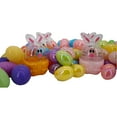 thumbnail image 2 of Mega 137 Pc Plastic Egg Hunt Bundle Fillable Easter Party Pack Iridescent Pastel Surprise 96-2in, 32-2.5in, 9-3.5in, 2 of 6
