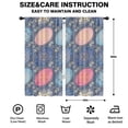 thumbnail image 2 of Blackout Kids Curtains,Boho Bohemia Flower Childrens Insulated Curtains Set Of 2,Bedroom Essentials,Toddler Room Decor 42"x84"(106x213cm), 2 of 4