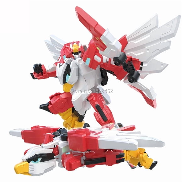 Mini Force Wild Power Transformation Robot Lion/Elephant/Crocodile Toys Action Figures MiniForce X Deformation Dinosaur Toy